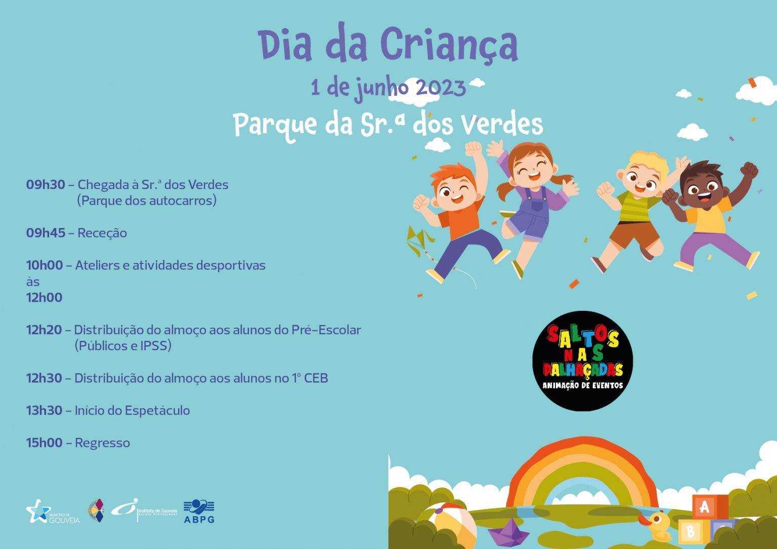 Dia Mundial da Criança | 01 de junho | Parque da Senhora dos Verdes ...